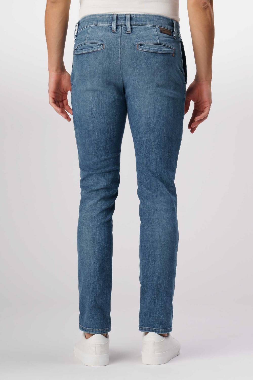 Jeckerson Jack- Pantalone chino in comfort denim blu medio 2025