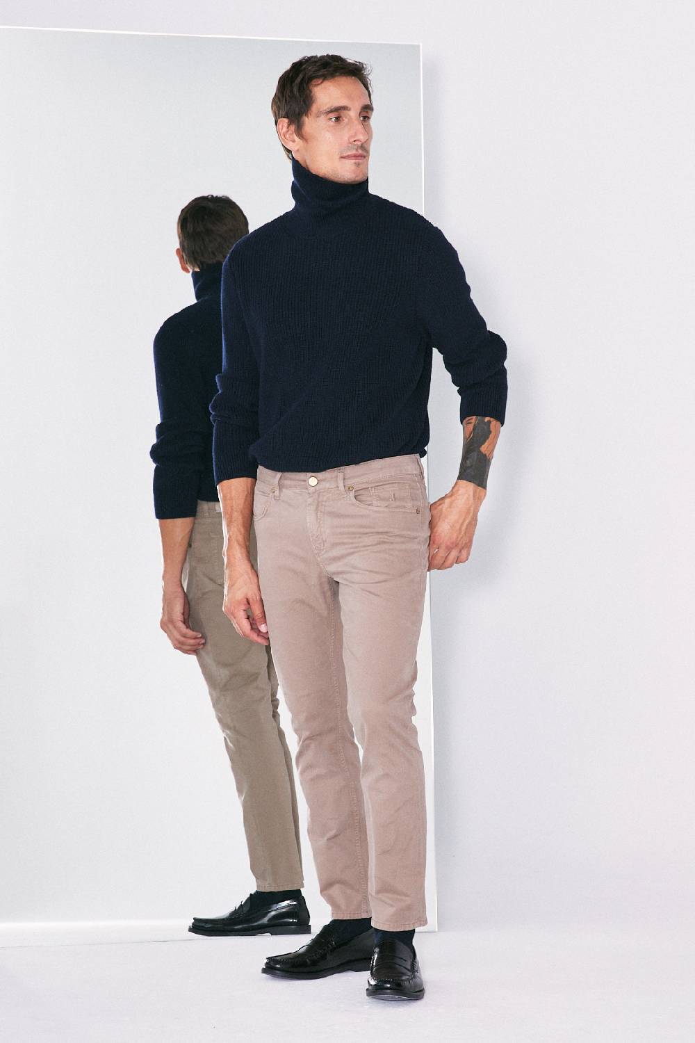Jeckerson Pantalone skinny in gabardina stretch Vendita Economica
