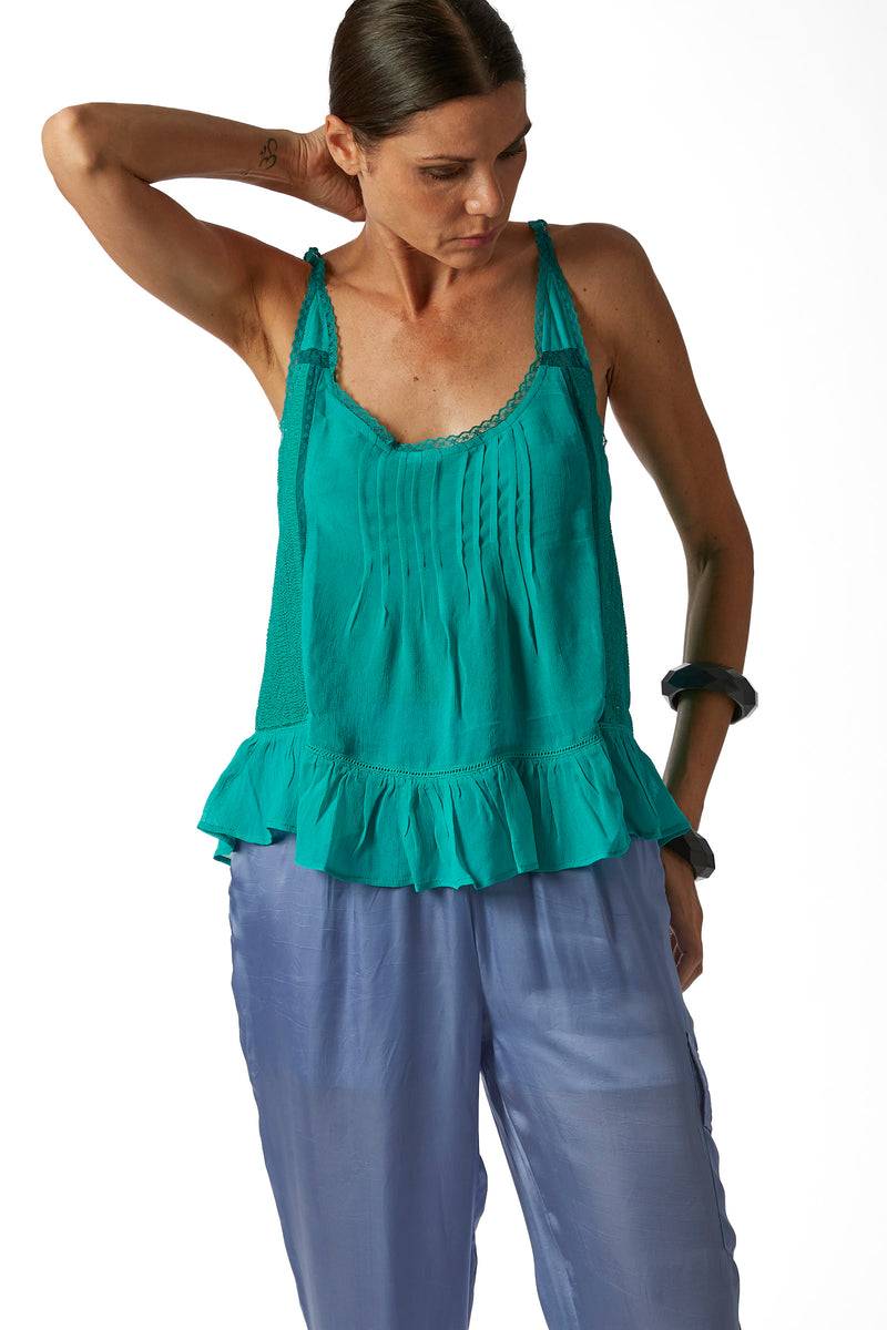 La Kore Michela lace top Negozio