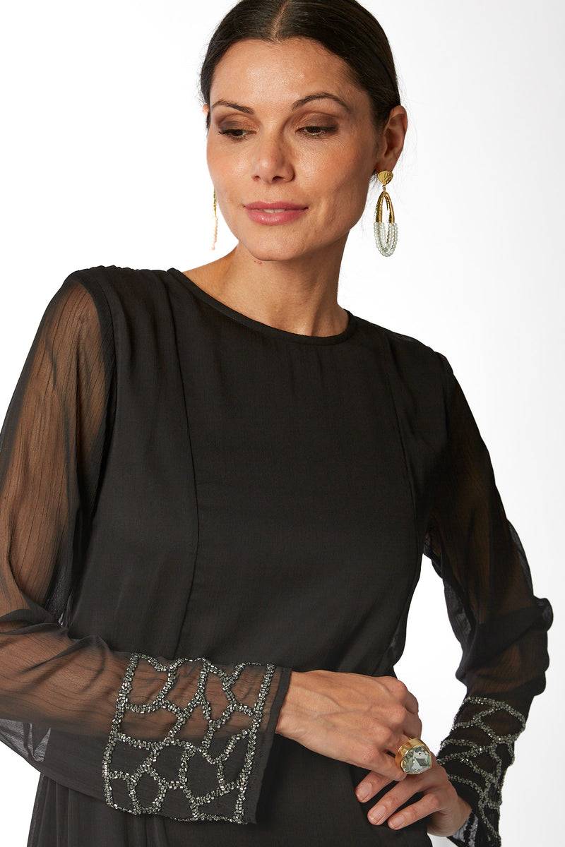 La Kore Miranda dress embellished Italy
