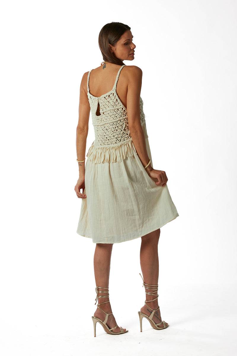La Kore Soho cotton cord dress Qualità