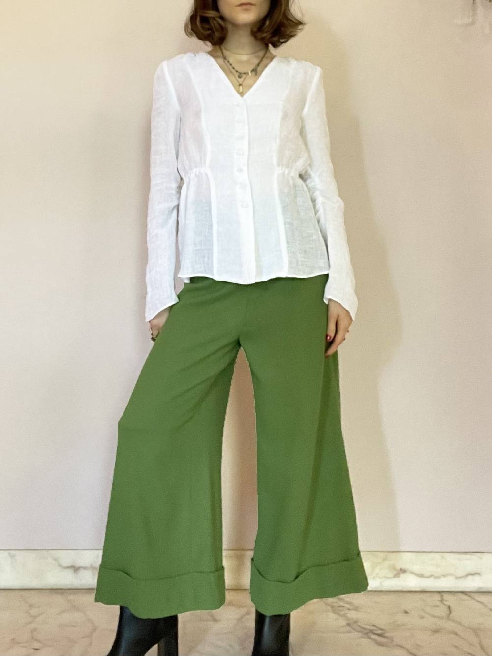 Laviniaturra Camicia con bottoncini Nuovo