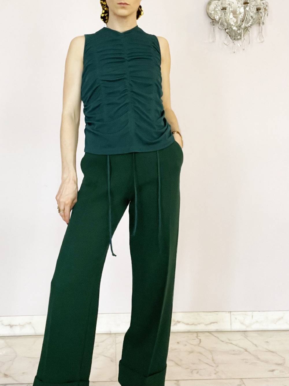 Laviniaturra Top con drappeggio Negozi Online