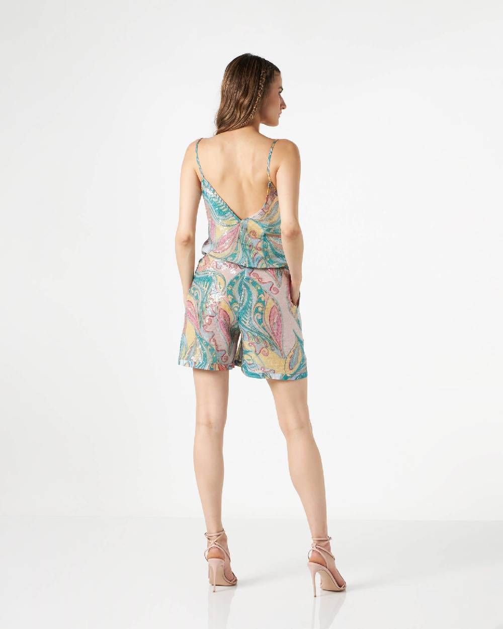 Le Twins Franca Paillettes Cashmere Prezzo Ridotto