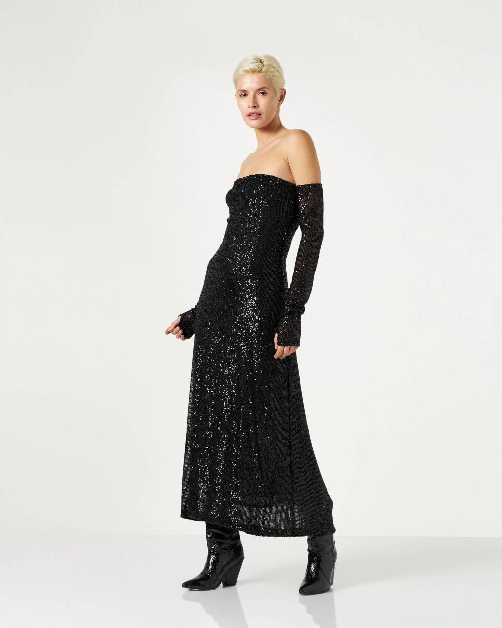 Le Twins Gina Paillettes Nero Convenienza