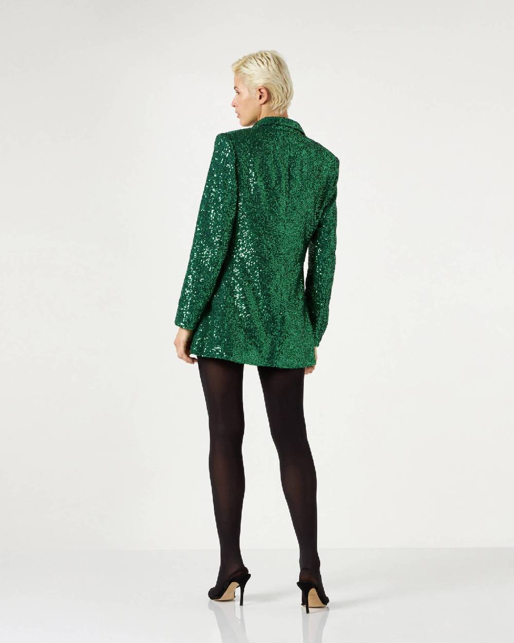 Le Twins Como Paillettes Verde Spedizione Gratuita