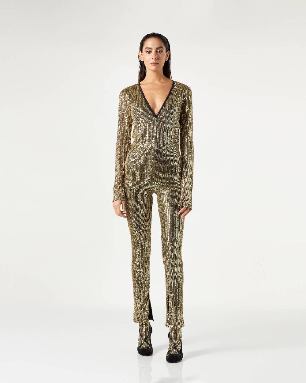 Le Twins Filomena Paillettes Oro In Saldo