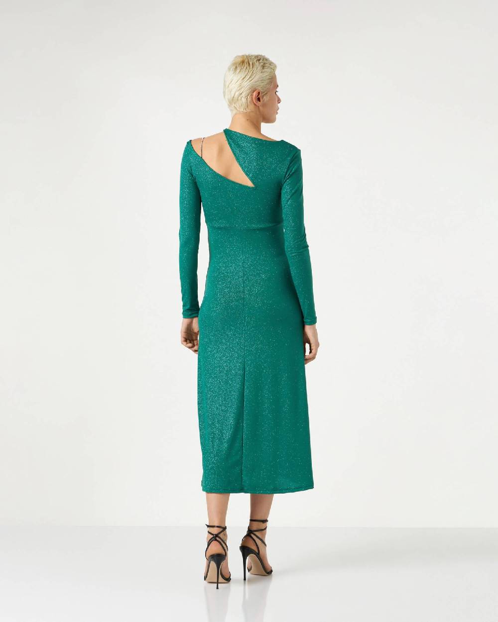 Le Twins Catia Jersey Lurex Verde 2025