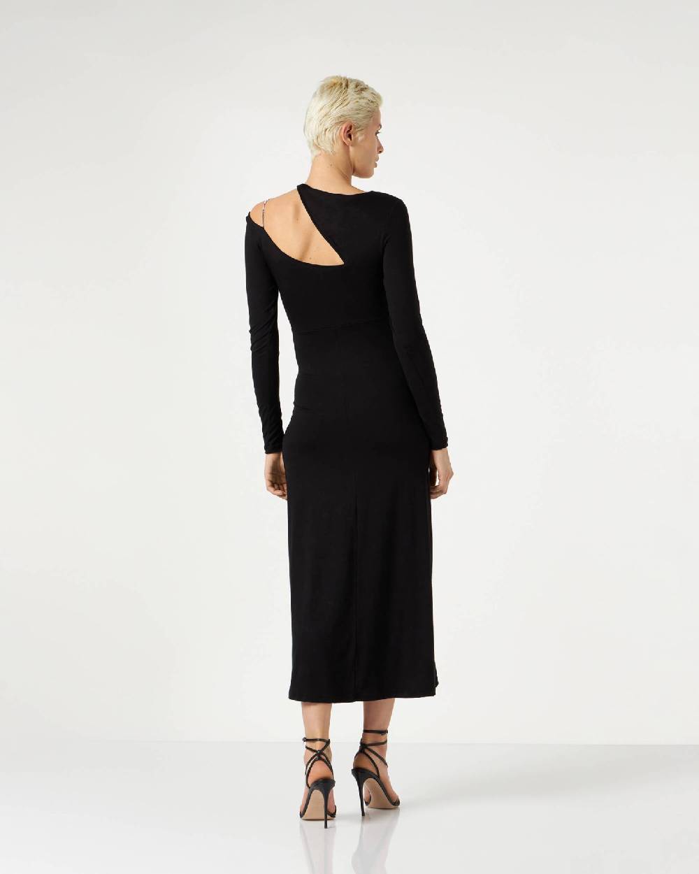 Le Twins Catia Jersey Nero In Linea