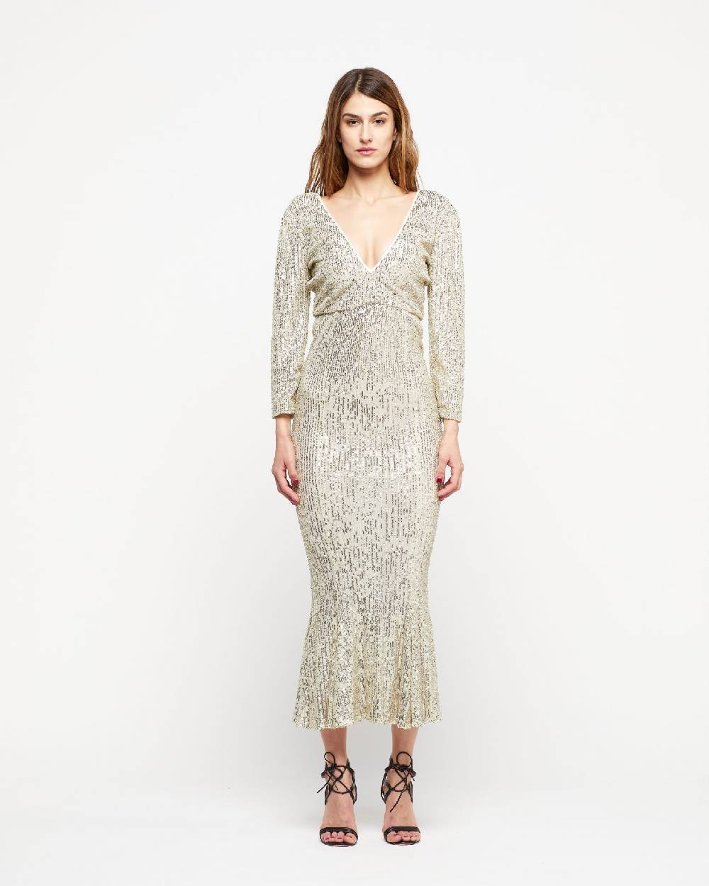 Le Twins Abito Sole – Paillettes Argento Convenienza