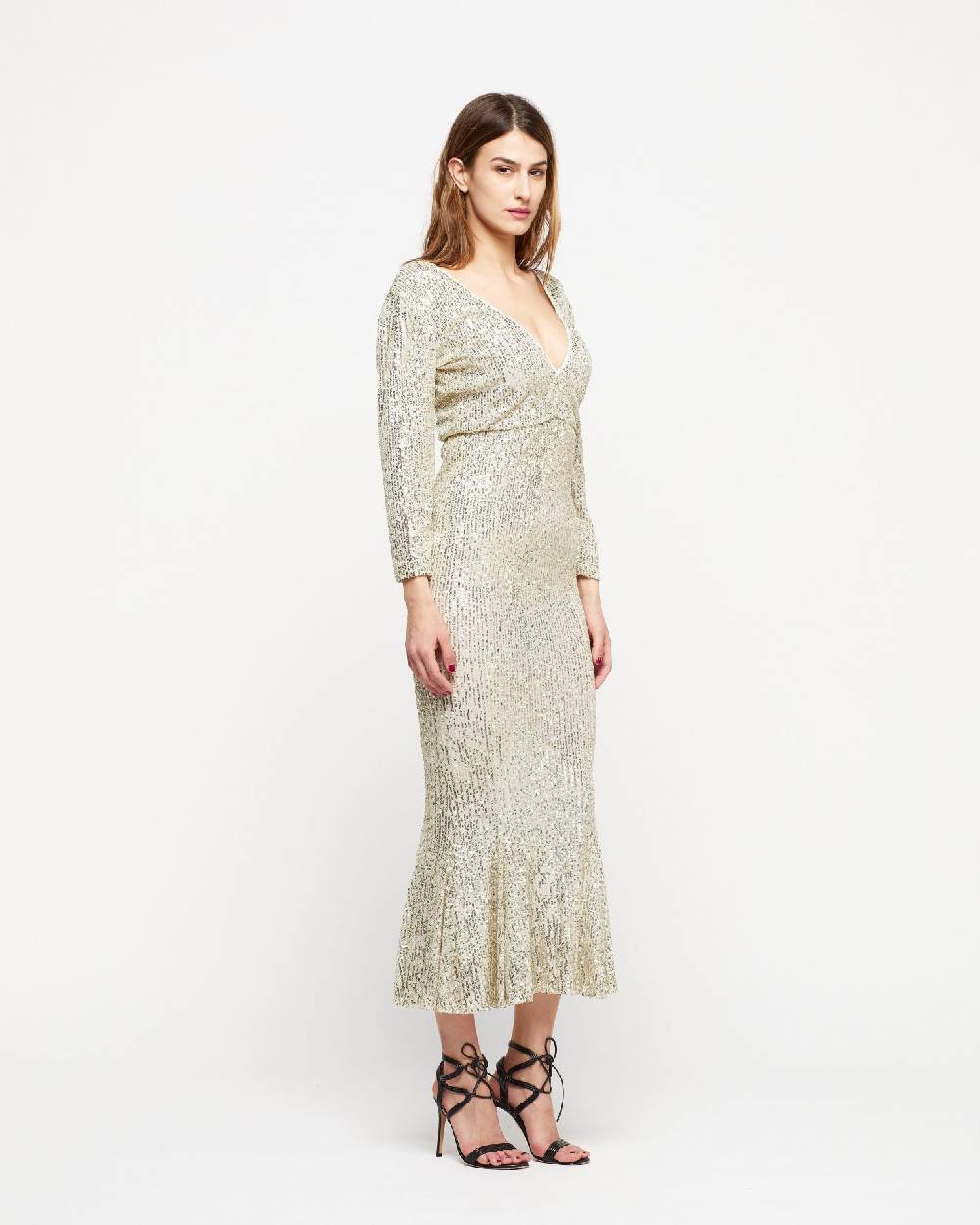 Le Twins Abito Sole – Paillettes Argento Convenienza