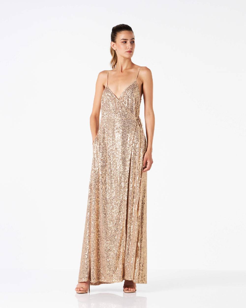 Le Twins Ary Incrocio Paillettes Oro Soddisfazione Garantita
