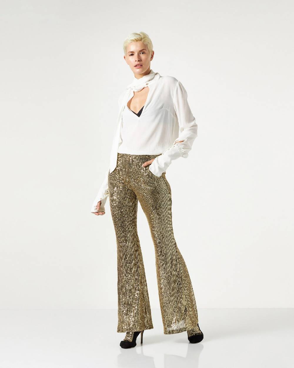 Le Twins Moni Paillettes Oro Shopping Online