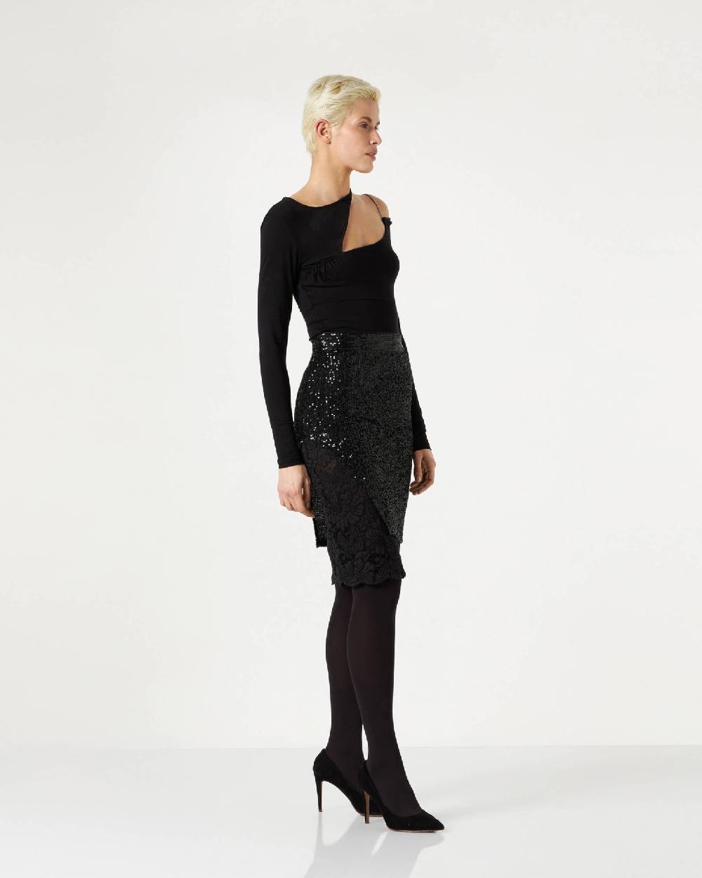 Le Twins Varese Paillettes Nero Discount Store per i nuovi prodotti