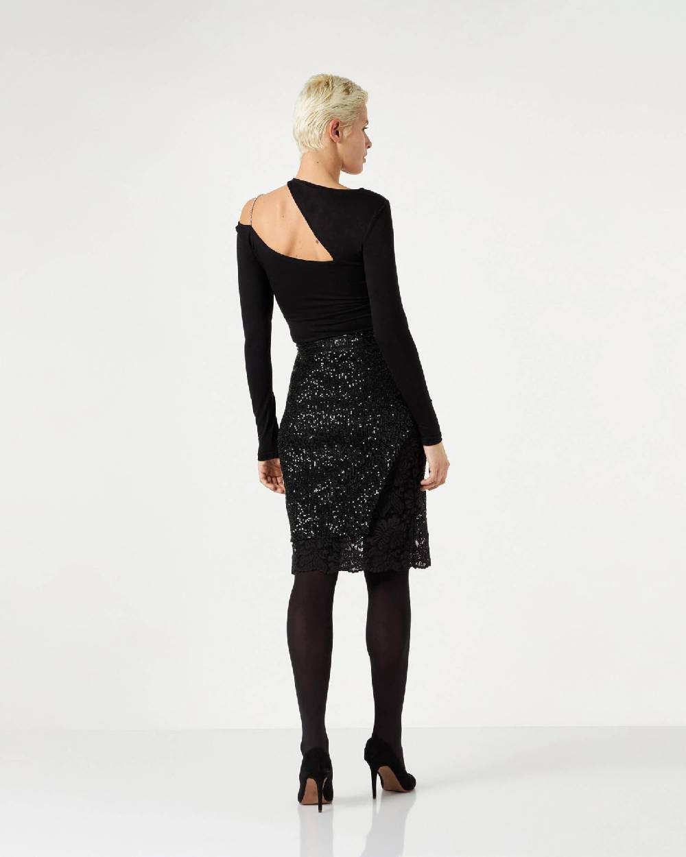 Le Twins Varese Paillettes Nero Discount Store per i nuovi prodotti