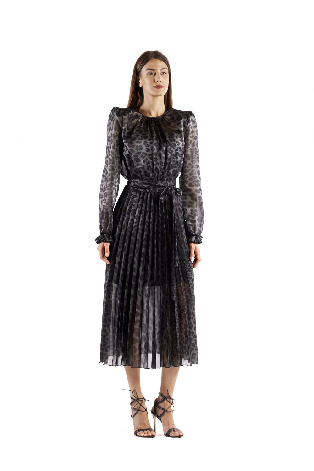 Le Twins Milano Animalier Grigio e Nero Offerta natalizia
