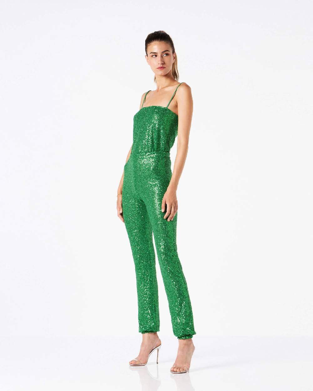 Le Twins Viola Paillettes Verde Online Outlet
