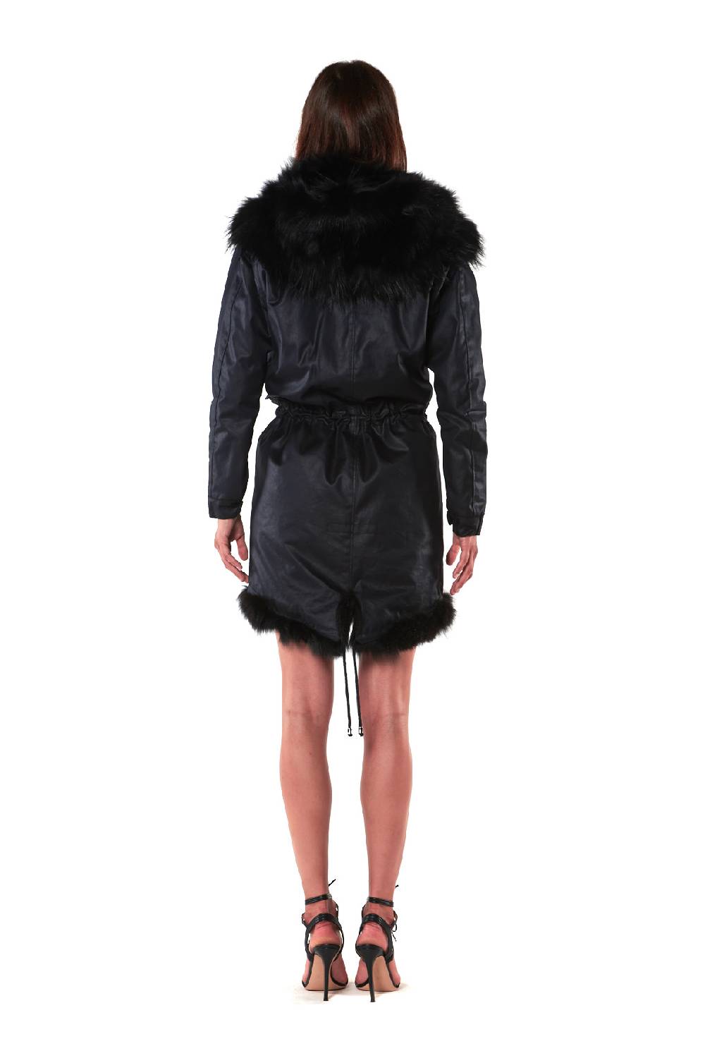 Le Twins PARKA GSTAAD NERO Black Friday Prezzi