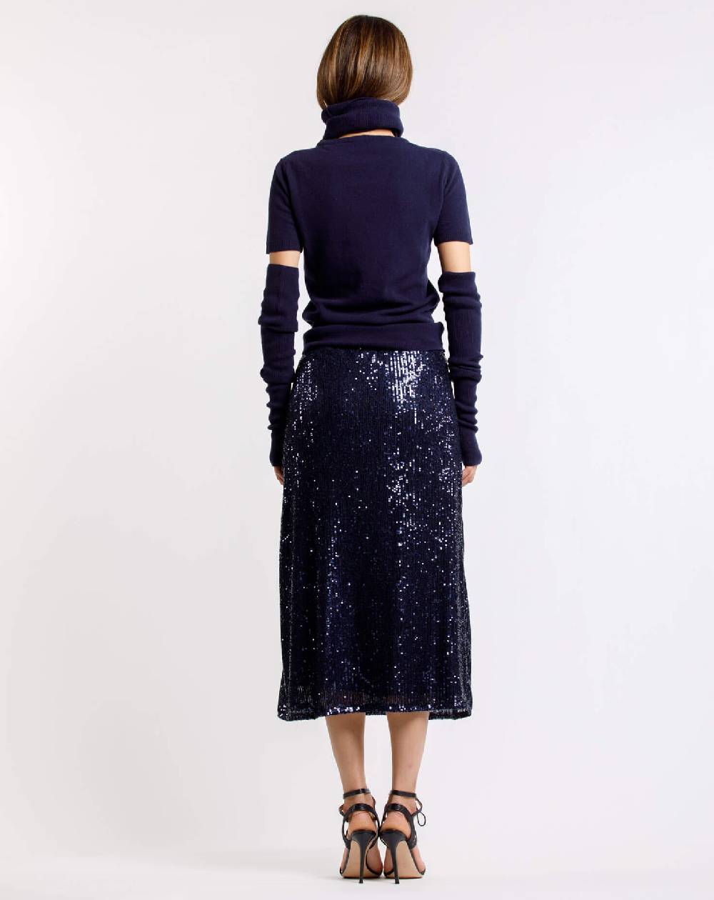 Le Twins Gonna Mara – Paillettes Blu Negozio online di fabbrica
