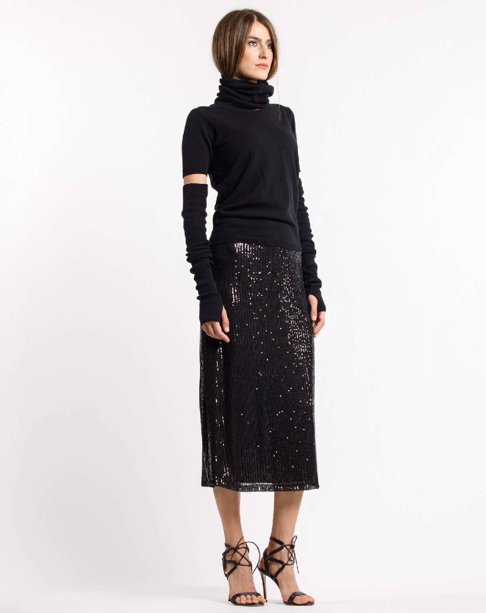 Le Twins Gonna Mara – Paillettes Nero Prezzo di fabbrica