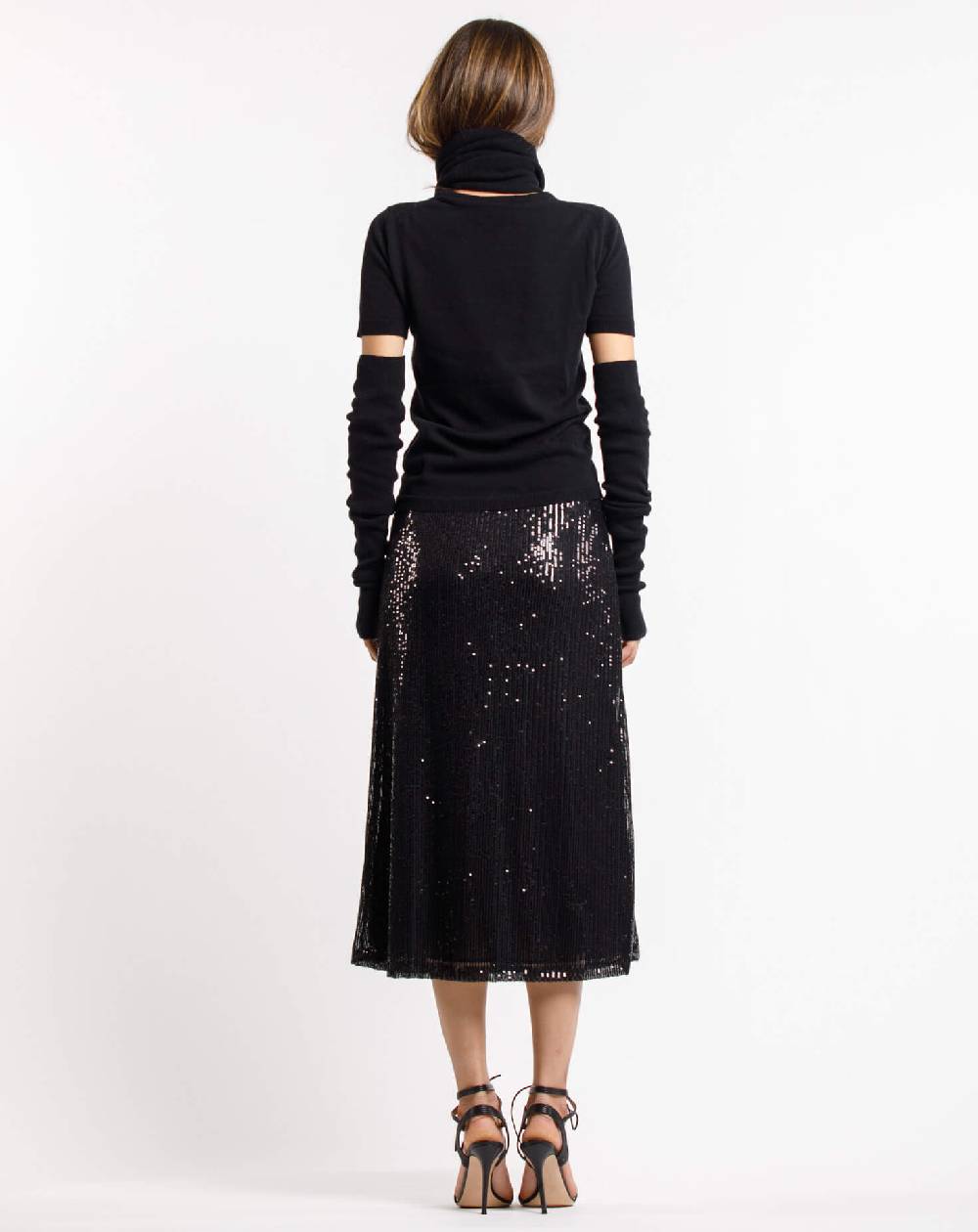Le Twins Gonna Mara – Paillettes Nero Prezzo di fabbrica