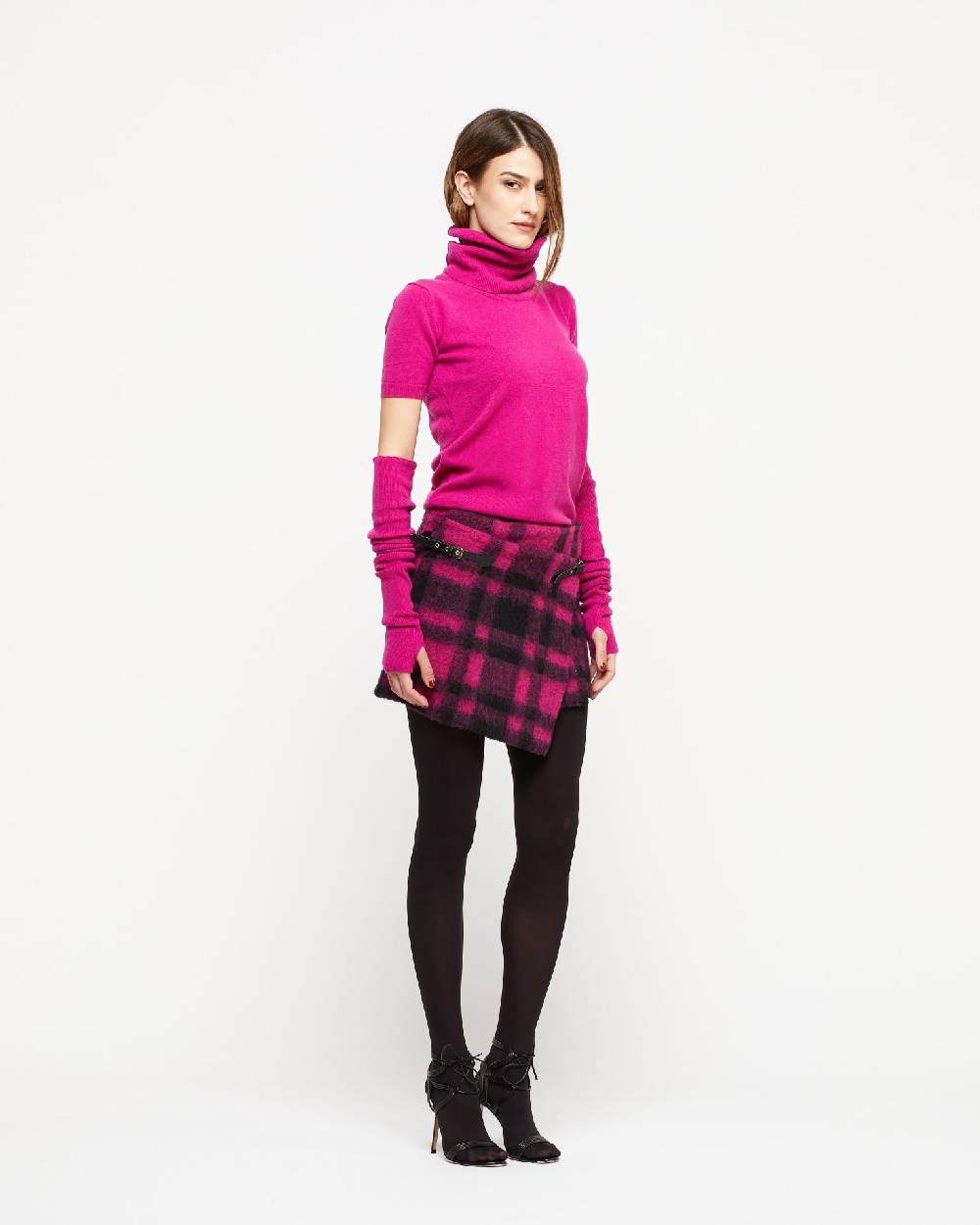 Le Twins Gonna Vale – Quadri Fucsia e Nero Flash Sale