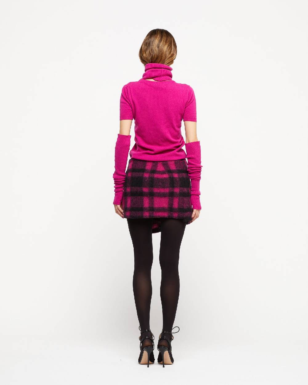 Le Twins Gonna Vale – Quadri Fucsia e Nero Flash Sale