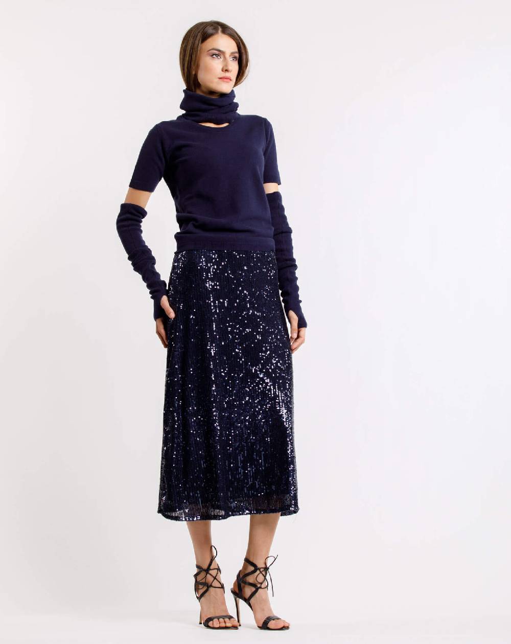 Le Twins Maglia Allegra- Blu Vendite stagionali