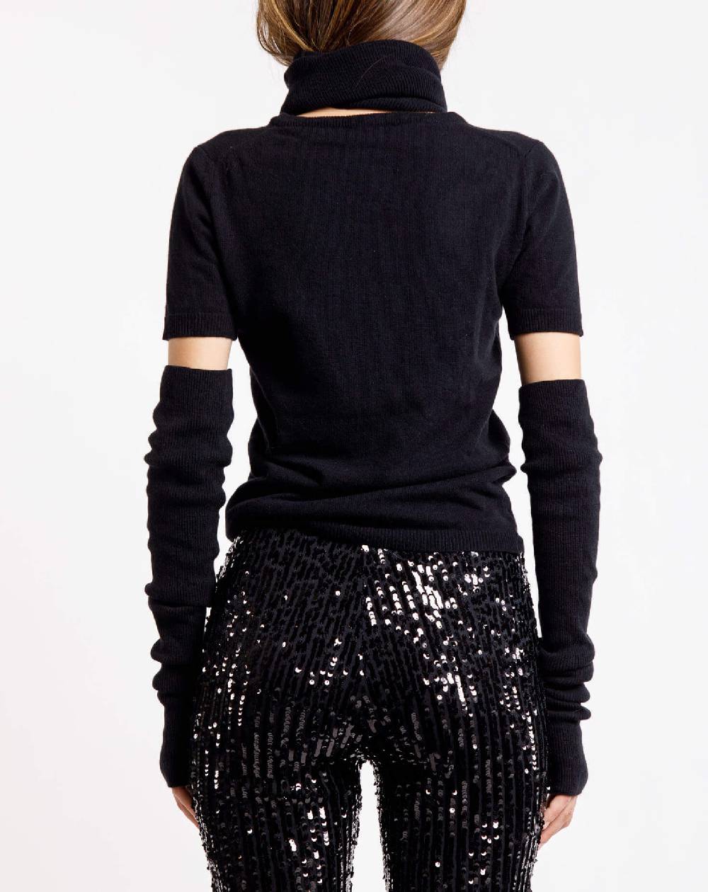Le Twins Maglia Allegra- Nera Black Friday