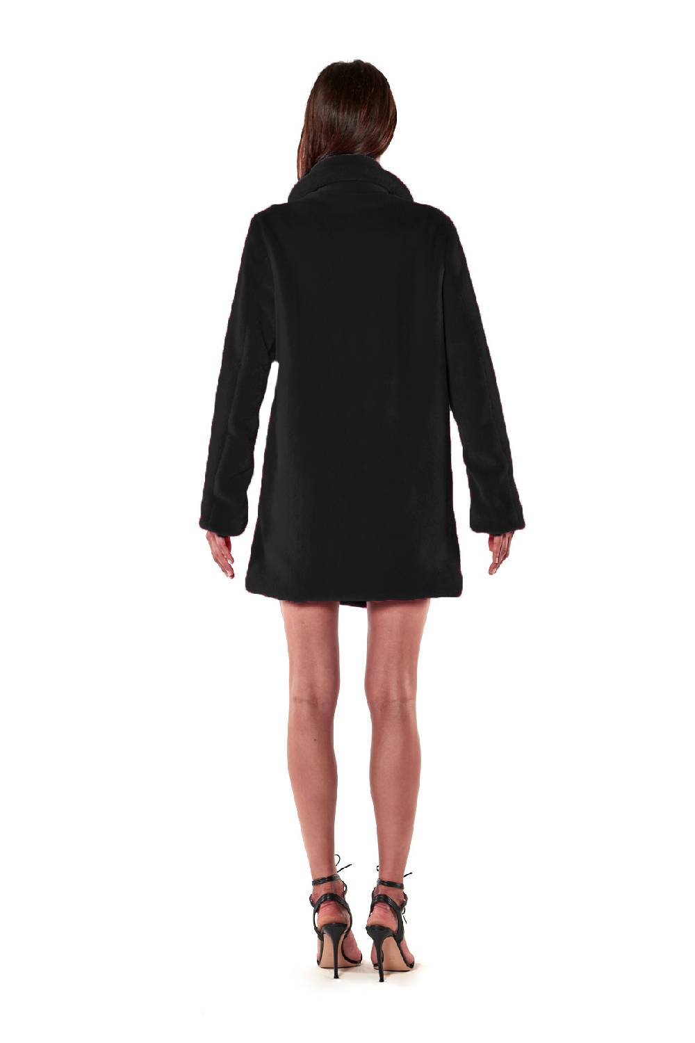 Le Twins Ecopelliccia Greta – Nero Latest fashion