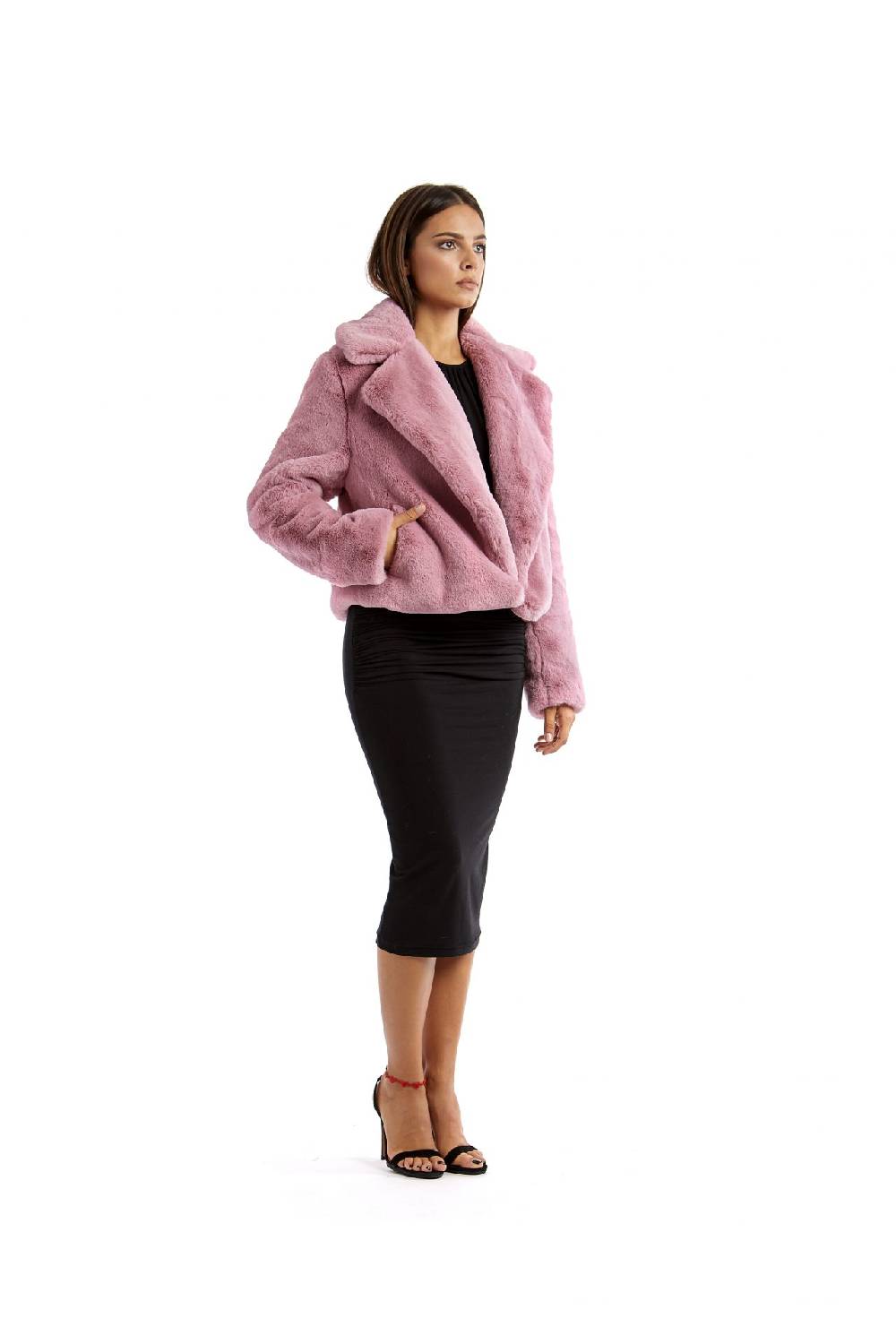 Le Twins Giubbetto eco Ava rosa Ritorno libero