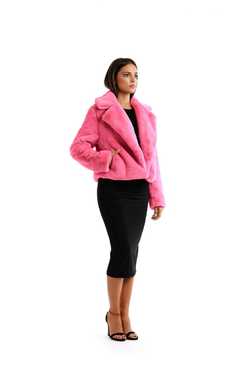 Le Twins Giubbetto eco Ava rosa barbie Rilascio limitato