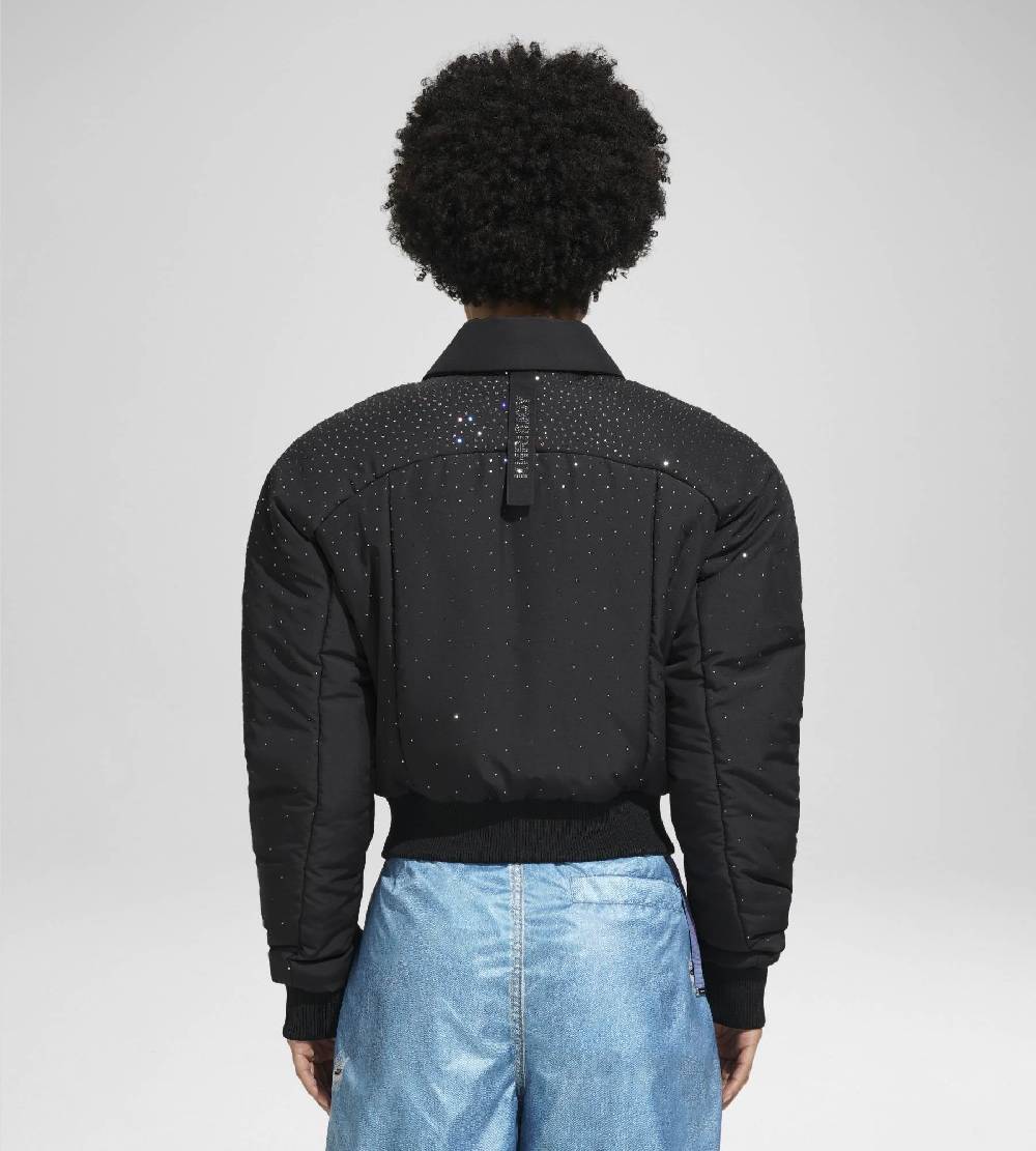 Khrisjoy JIM BOMBER STRASS BLACK Sottocosto