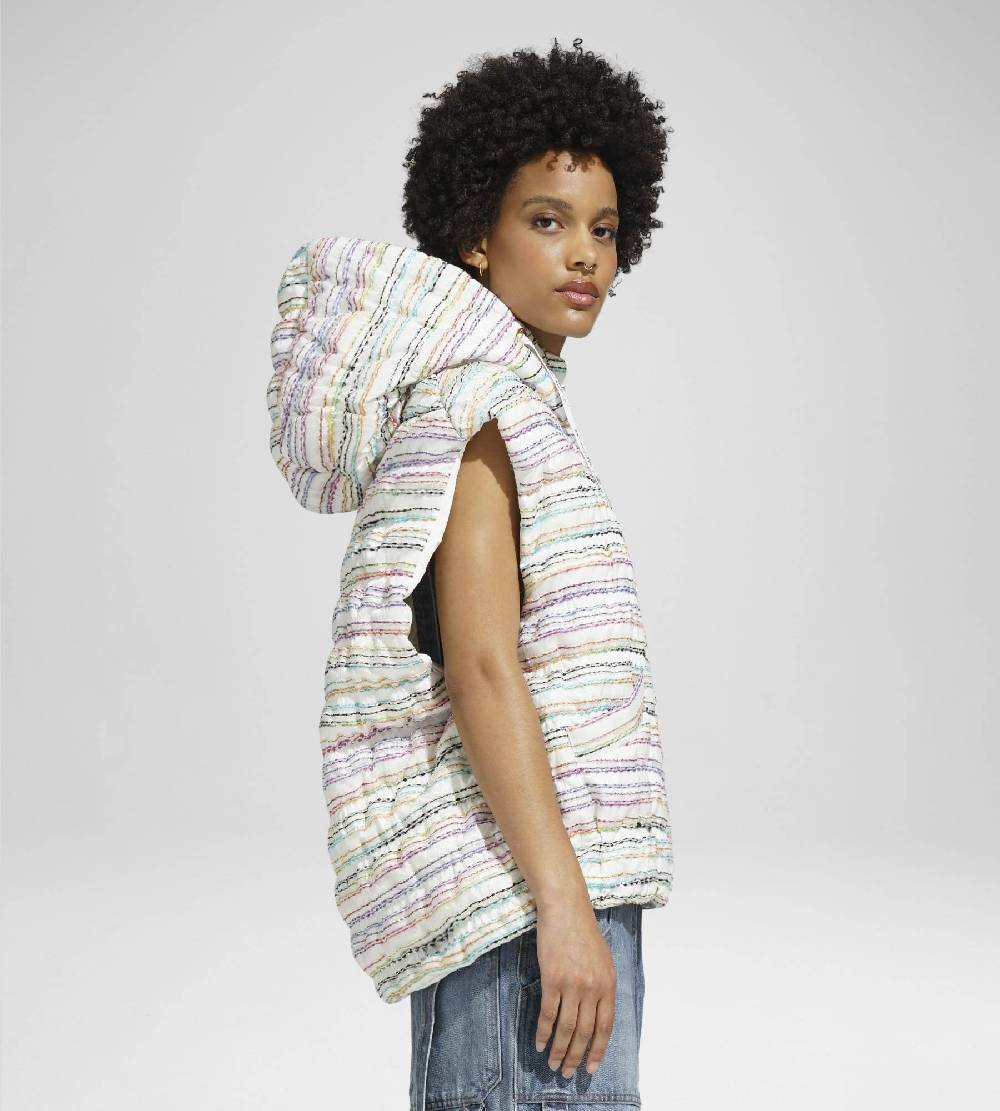 Khrisjoy VEST WAVE EMBROIDERY RAINBOW Saldi