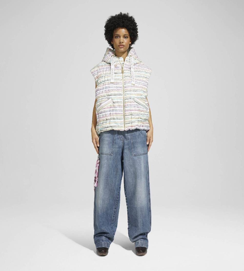 Khrisjoy VEST WAVE EMBROIDERY RAINBOW Saldi