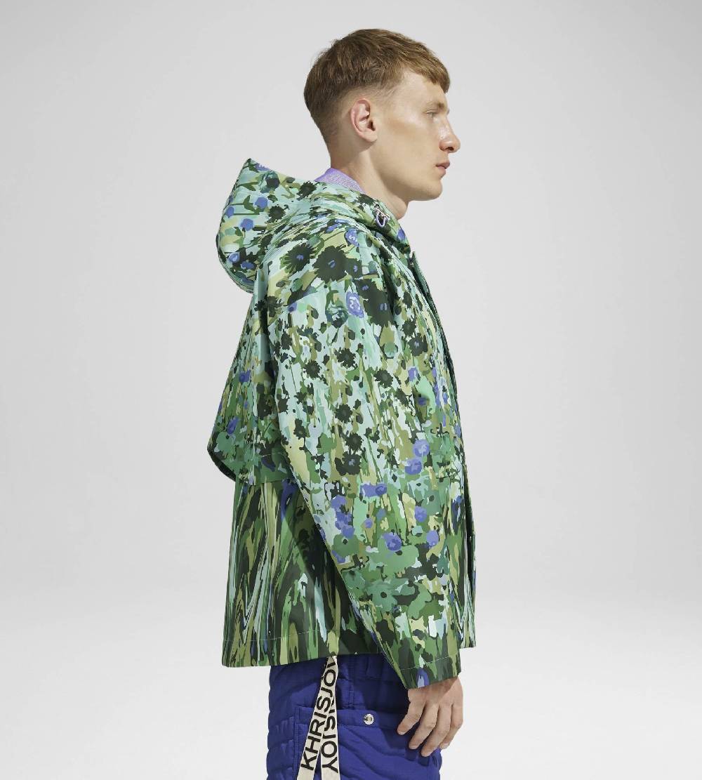 Khrisjoy FLOWERS WINDBREAKER WAVE JADE Negozio online di fabbrica