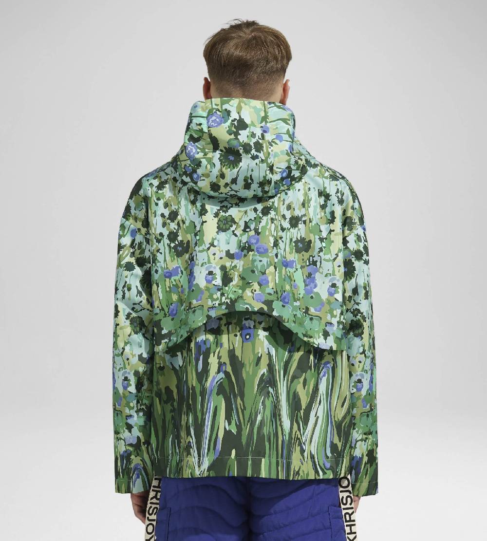 Khrisjoy FLOWERS WINDBREAKER WAVE JADE Negozio online di fabbrica