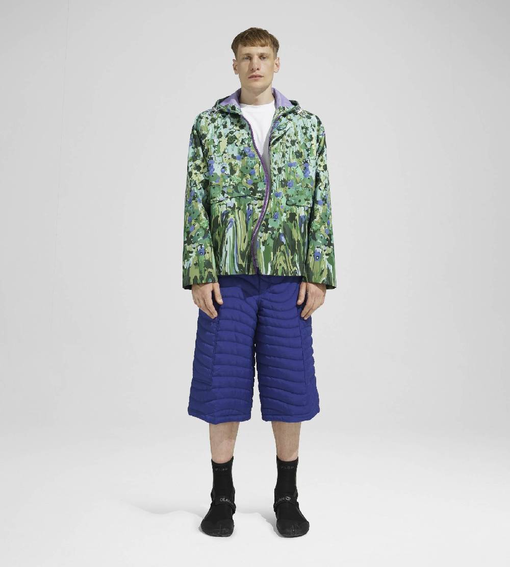 Khrisjoy FLOWERS WINDBREAKER WAVE JADE Negozio online di fabbrica