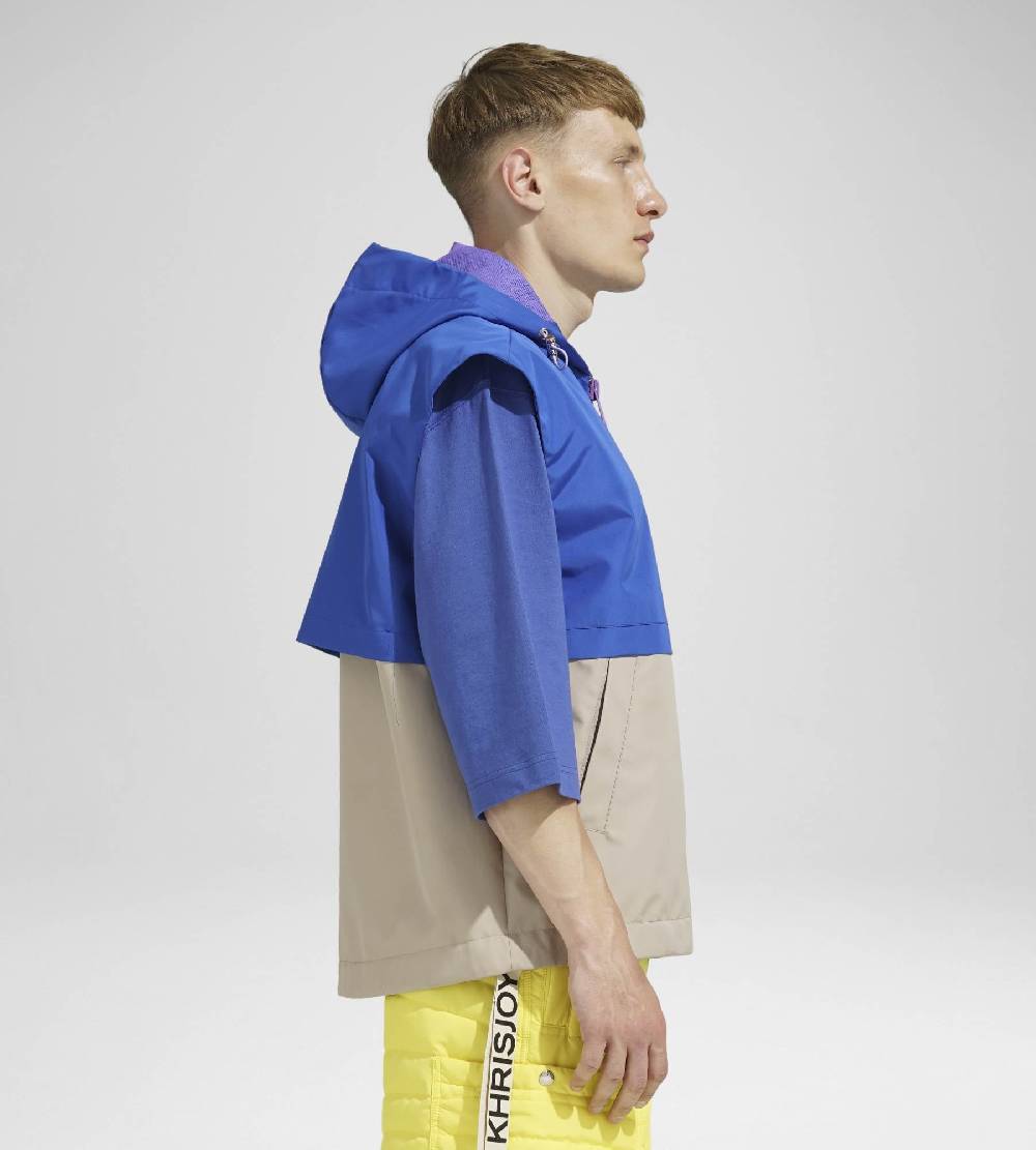 Khrisjoy SHELL WINDBREAKER VEST OVERSEA SAND Vendite stagionali