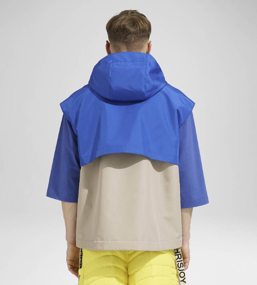 Khrisjoy SHELL WINDBREAKER VEST OVERSEA SAND Vendite stagionali