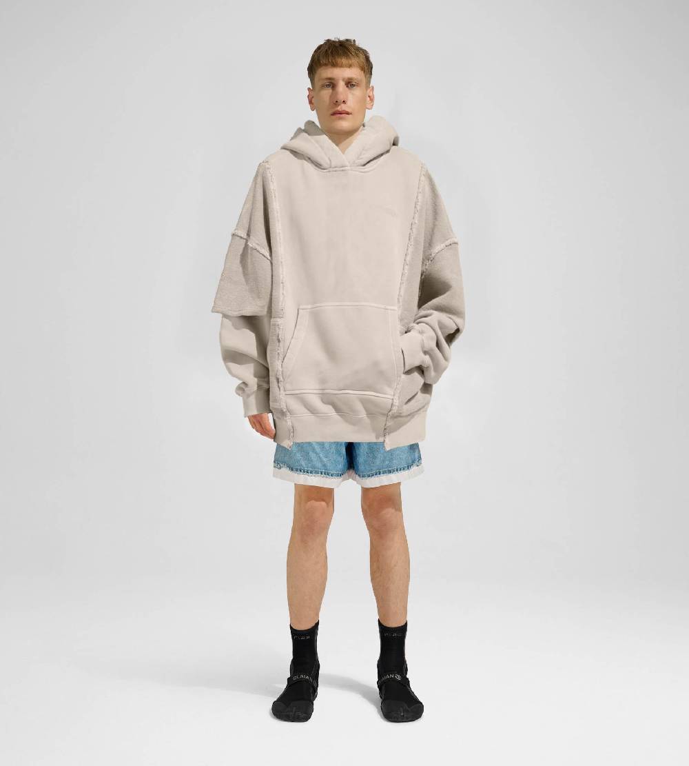 Khrisjoy HOODIE DOUBLE POCKETS DESERT Offerta natalizia