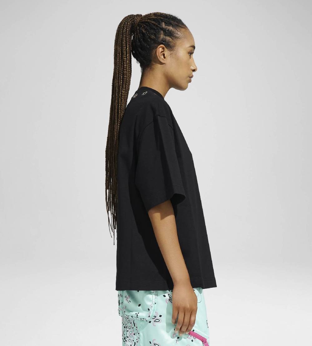 Khrisjoy EYELETS TEE BLACK Offerta settimanale