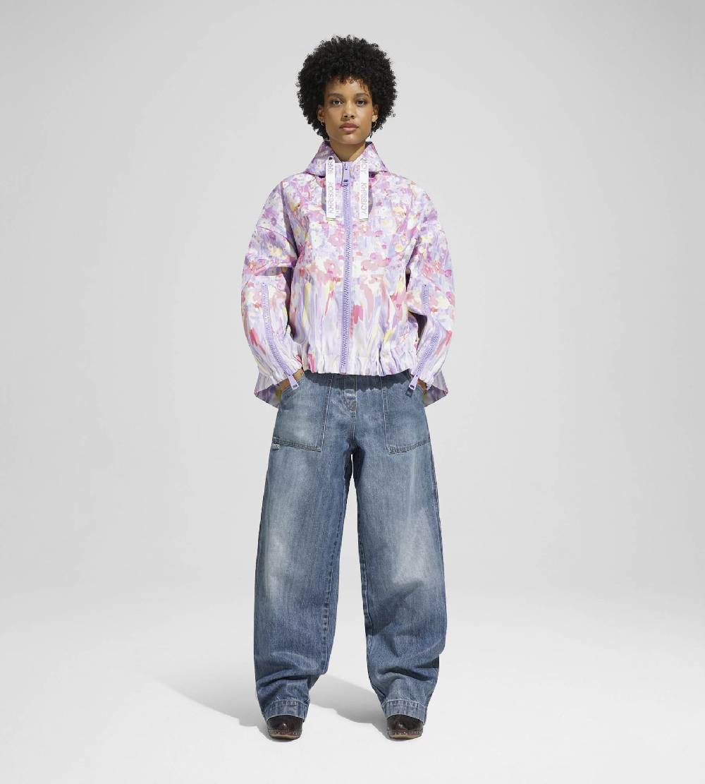 Khrisjoy KHRIS WINDBREAKER FLOWERS UPSIDE DOWN CANDY PINK Fino al 50% di sconto