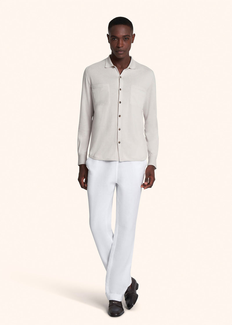 ﻿Kiton CAMICIA M/L COTONE UMK039702 Spedizione Gratuita