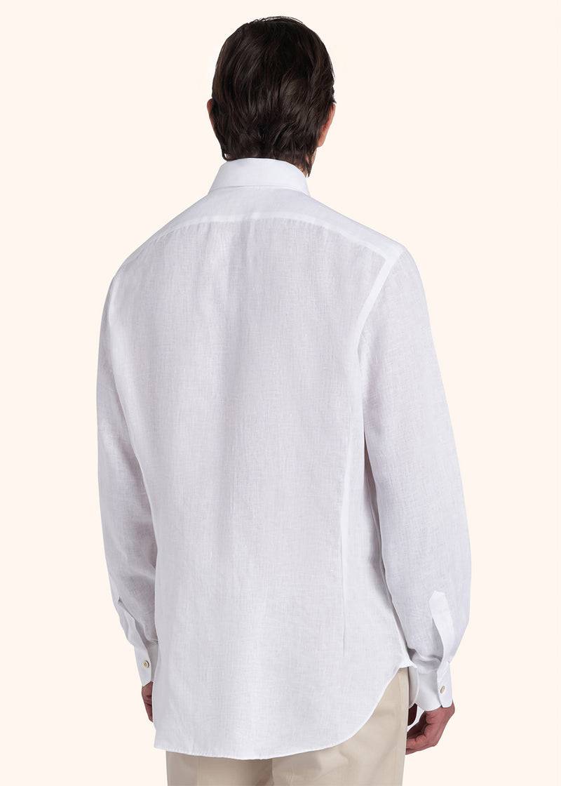 Kiton CAMICIA LINO UCMH0884701 Soddisfazione Garantita