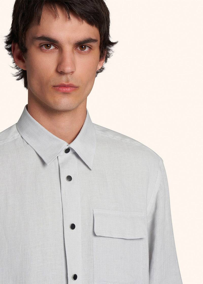 Kiton BUBA - CAMICIA LINO UMCBUBAH0883813 Fino Al -60%