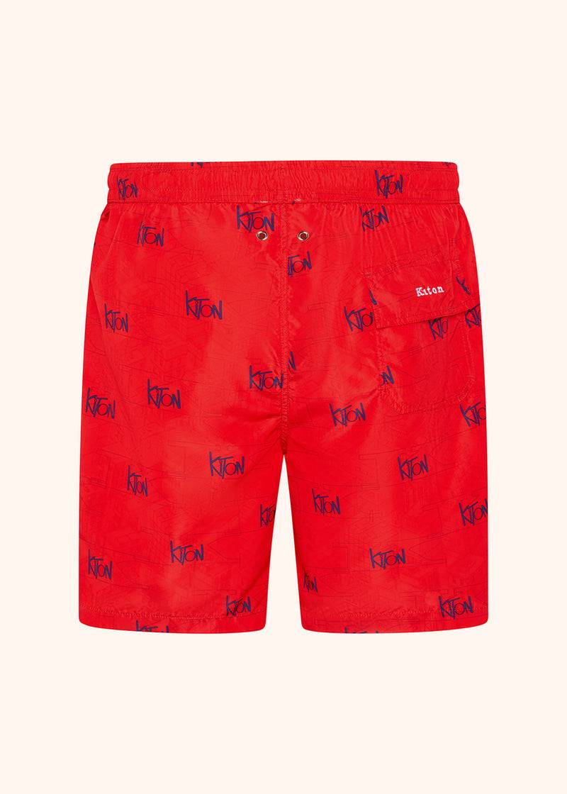 Kiton COSTUME MARE POLIESTERE UCOM5CK0708D18 Spedizione gratuita