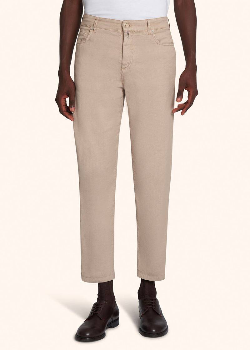 Kiton PANTALONI LINO UPNCARK0612D02 Offerta Anniversario
