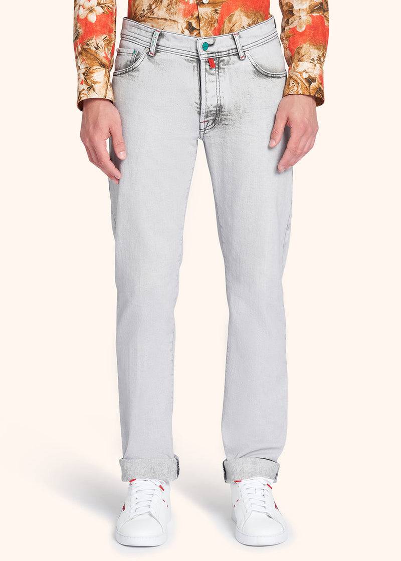 Kiton PANTALONI COTONE UPNJSMJ0782B01 Vendita calda