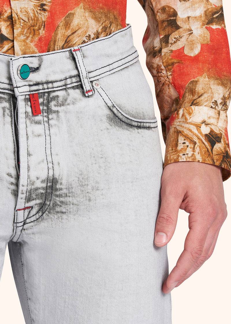 Kiton PANTALONI COTONE UPNJSMJ0782B01 Vendita calda